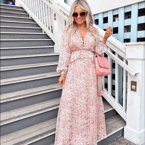 BuddyLove Eden long sleeve maxi dress.